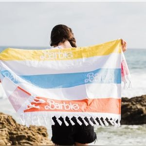 NWT-Malibu Barbie Beach towel